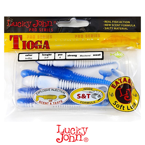 Виброхвост Lucky John Tioga 3.4 T69 1
