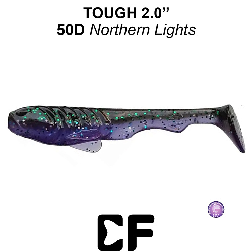 Виброхвост Crazy Fish Tough 2.0 50 0