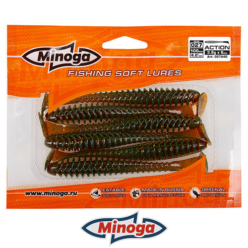 Виброхвост Minoga Action 027 3