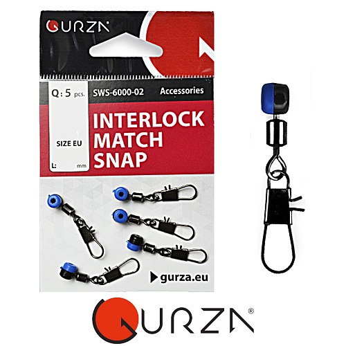 Вертлюг с застежкой Gurza Interlock Match Snap 00