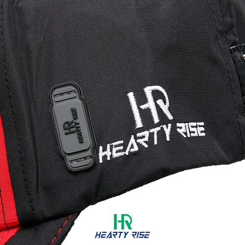 Кепка Hearty Rise красная с золотом 01