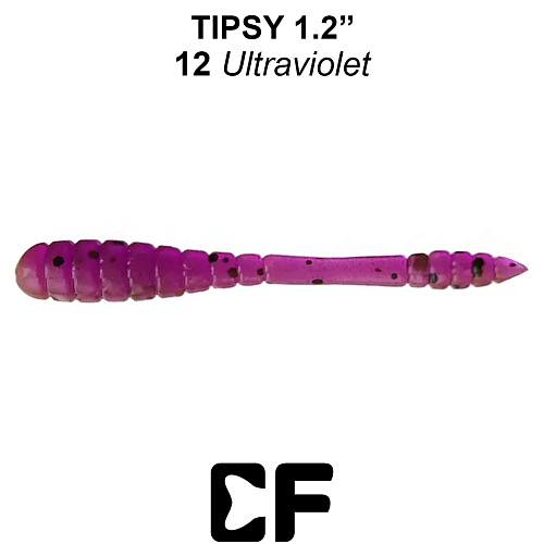 Червь Crazy Fish Tipsy 1.2 12 0