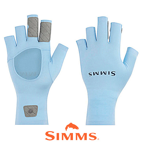 Перчатки Simms Solarflex Sun Glove sky 00