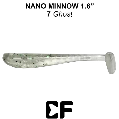 Виброхвост Crazy Fish Nano Minnow 1.6 07 0