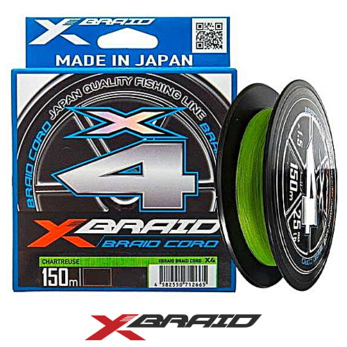 Шнур X-Braid (YGK) Braid Cord X4 150м  02
