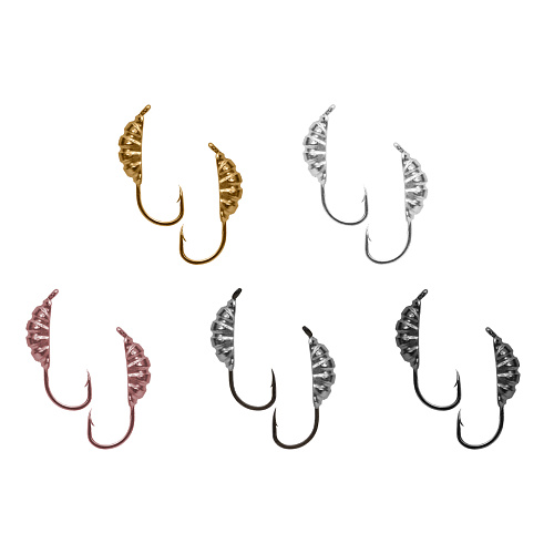 Мормышка LumiCom вольфрам Опарыш (гальваника) 00