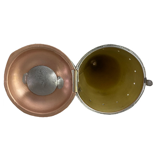 Кормушка зима Медь Латунь 16