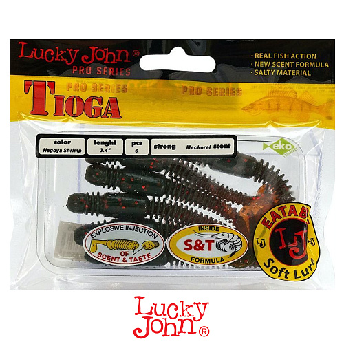 Виброхвост Lucky John Tioga 3.4 085 1