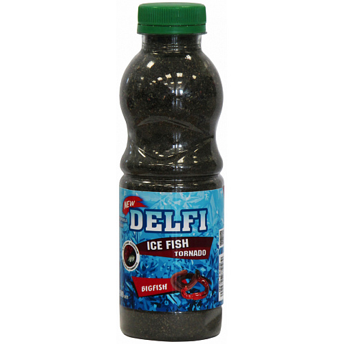Прикормка Delfi Tornado биг фиш червь мотыль черная