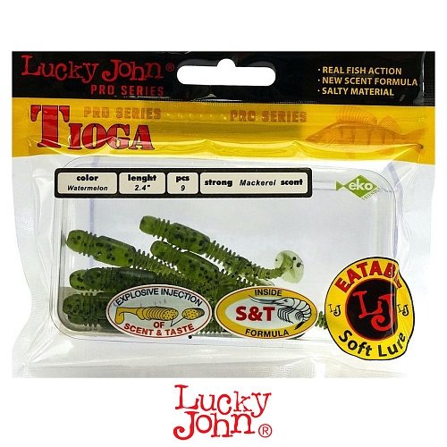 Виброхвост Lucky John Tioga 2.4 PA01 1
