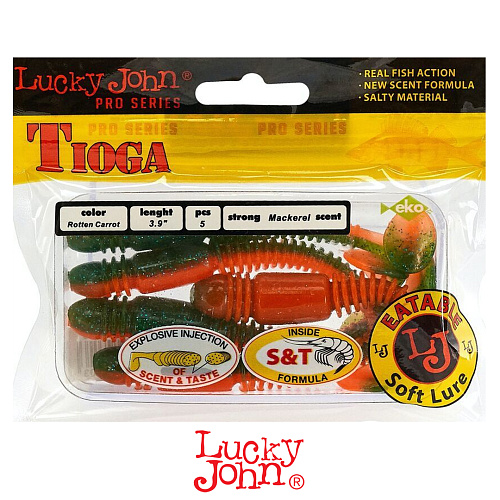 Виброхвост Lucky John Tioga 3.9 T56 1