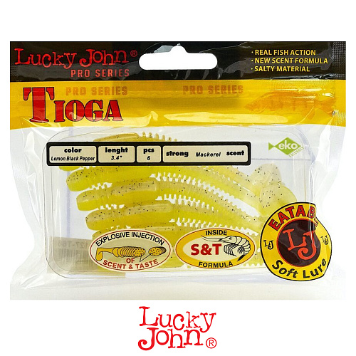 Виброхвост Lucky John Tioga 3.4 T66 1