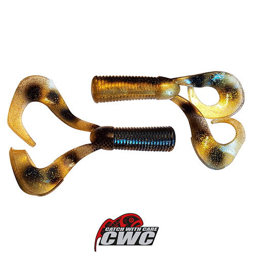 Хвост для бактейла CWC Miuras Mouse Mini Spotted Bullhead