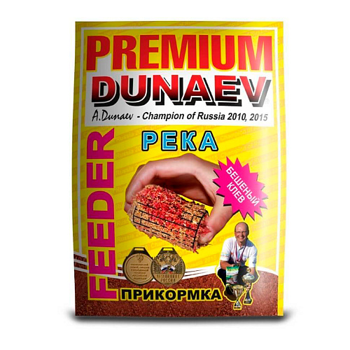 Прикормка Dunaev Premium Фидер-Река-Красная