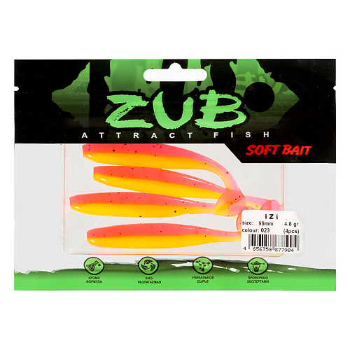 Виброхвост ZUB Izi 3.4-4 023 01