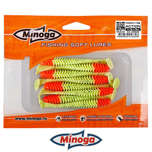 Виброхвост Minoga Action 032 3