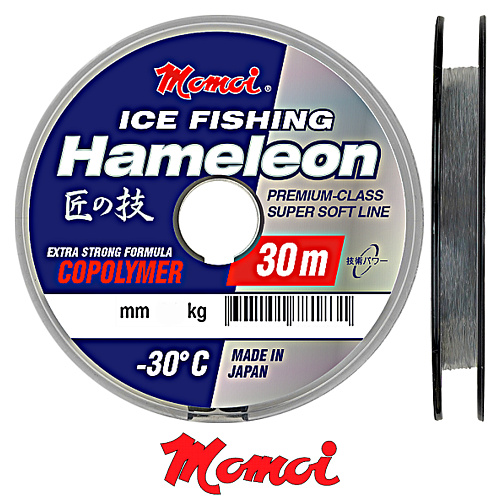 Леска Momoi Hameleon Ice Fishing 30м 01