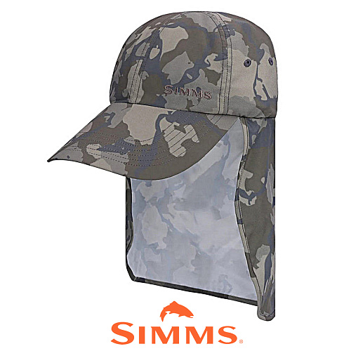 Кепка Simms SuperLight Sunshield Cap (Regiment Camo Olive Drab) 00