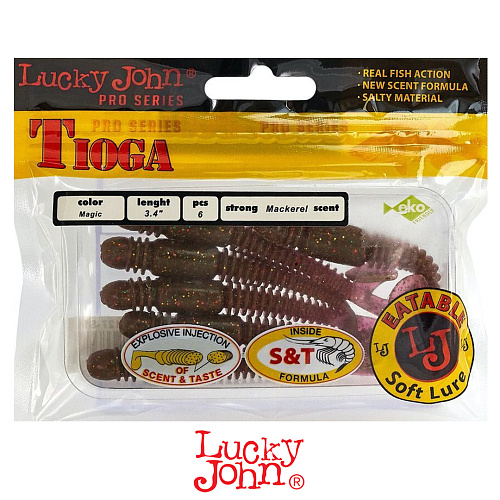 Виброхвост Lucky John Tioga 3.4 S14 1