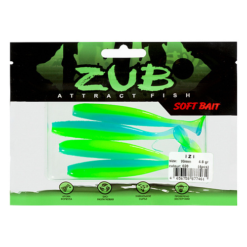 Виброхвост ZUB Izi 3.4-4 020 01