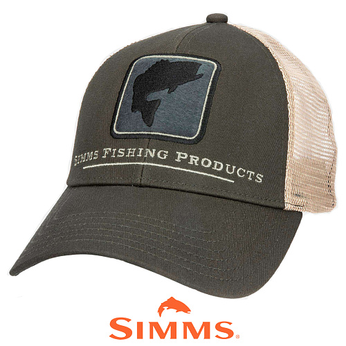 Кепка Simms Bass Icon Trucker (Foliage) 00