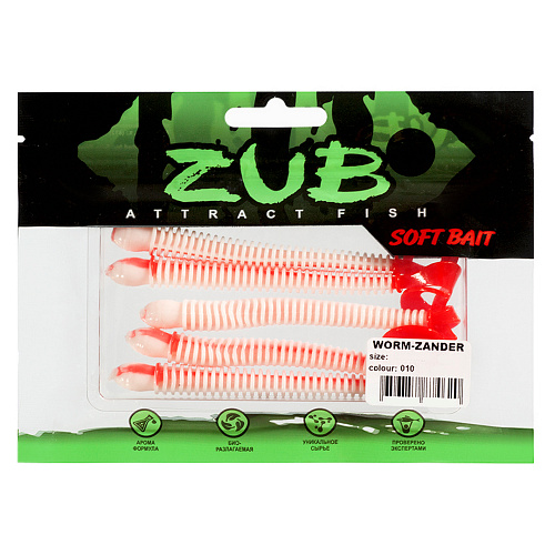 Твистер ZUB Warm-Zander 4.3 010 01