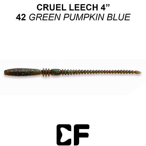 Червь Crazy Fish Cruel Leech 4.0 42 6 0