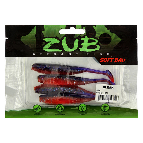 Виброхвост ZUB Bleak 4,0 021 01