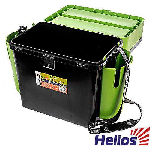 Ящик зима Helios FishBox двухсекционный 19L 09