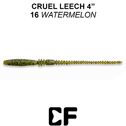 Червь Crazy Fish Cruel Leech 4.0 16 6 0