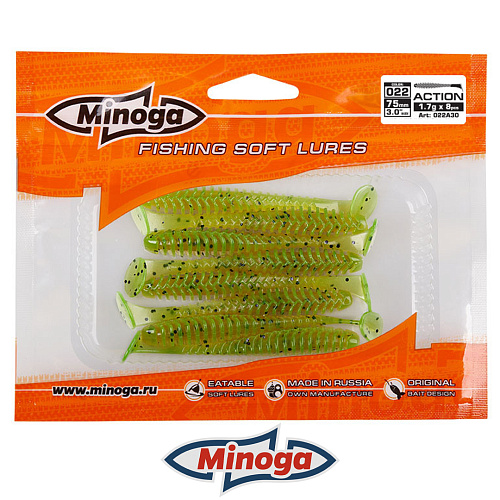 Виброхвост Minoga Action 022 3