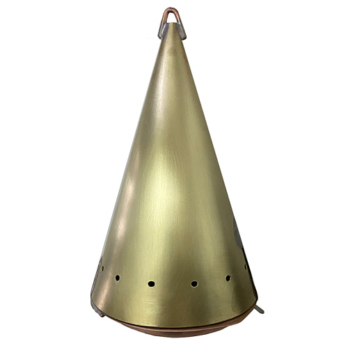 Кормушка зима Медь Латунь 09