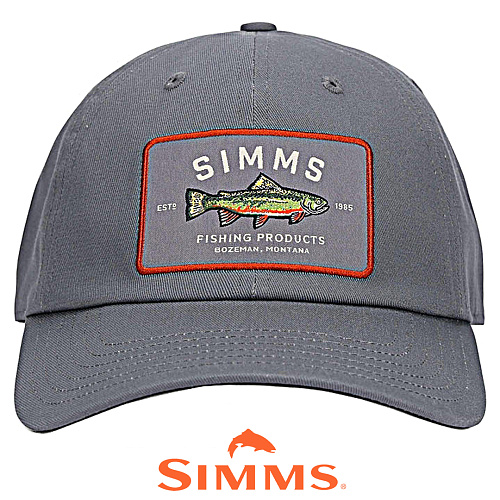 Кепка Simms Single Haul Cap (Gunmetal Trout) 00