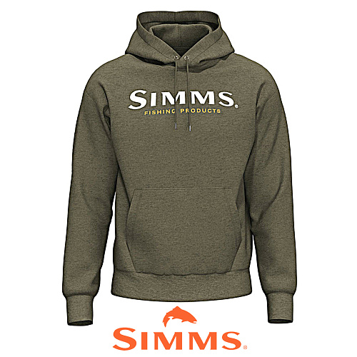Толстовка Simms Logo Hoody (Forest) 00