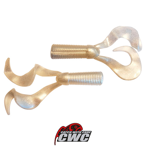 Хвост для бактейла CWC Miuras Mouse Mini White Pearl