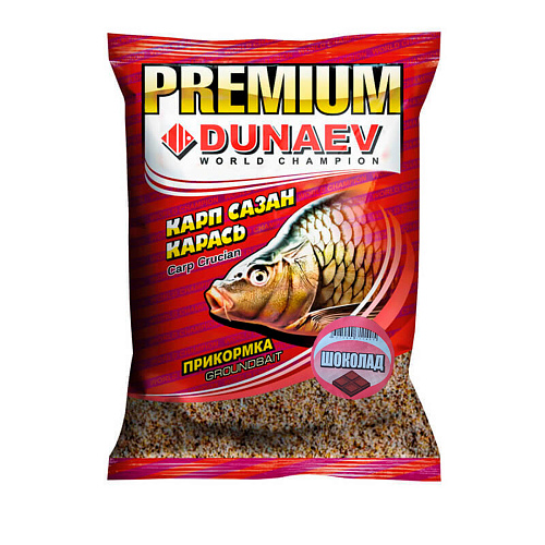 Прикормка Dunaev Premium Карп-Сазан-Шоколад