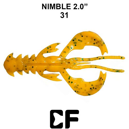 Рак Crazy Fish Nimble 2.0 плавающие 31 0