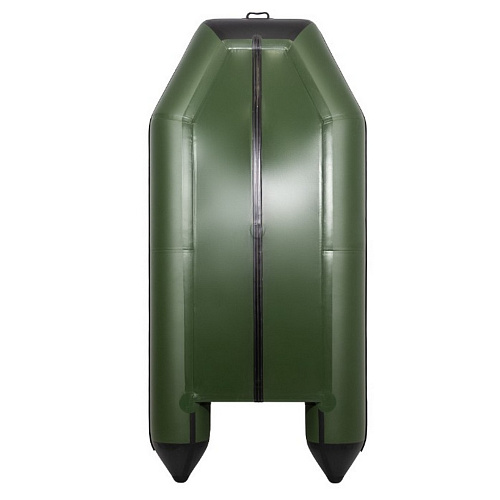 Лодка Аква Моторная 3200 Слань книжка киль зеленый черный 01