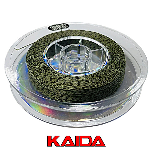 Плетёный шнур Kaida Spots Evolved X9 100м Dark Green 04