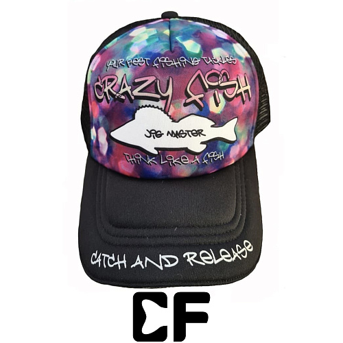 Бейсболка Crazy Fish Jig Master 01