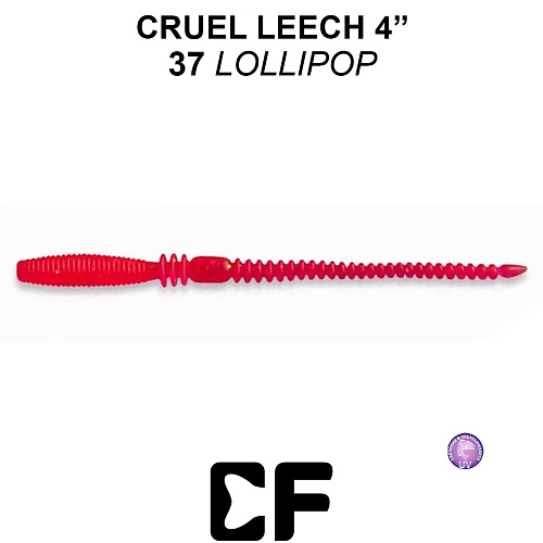 Червь Crazy Fish Cruel Leech 4.0 37 6 0