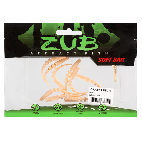 Червь ZUB Crazy Leech 2.0 303 01