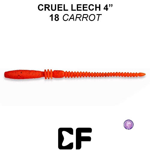 Червь Crazy Fish Cruel Leech 4.0 18 6 0