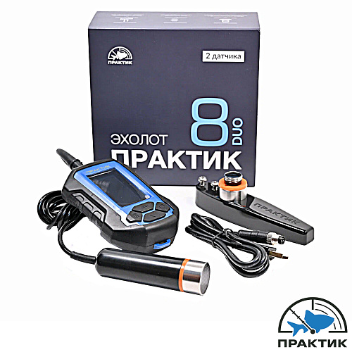 Эхолот Практик 8 Duo со стандартным и структурным датчиками 01