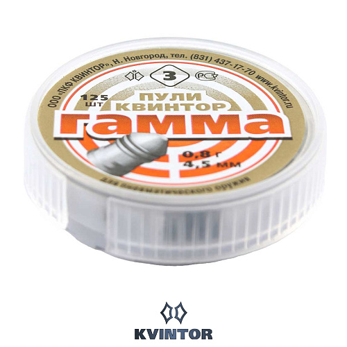 Пулька Квинтор Гамма №3, d4,5 02