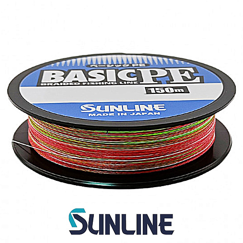 Шнур Sunline Basic PE HG Multicolor 5C 150м 03