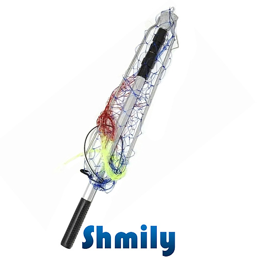 Подсачек Shmily складной цветная леска 04