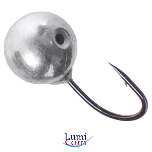 Мормышка LumiCom вольфрам Дробинка отверстие (гальваника) 04 Ni