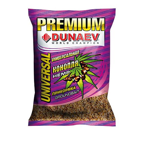 Прикормка Dunaev Premium Универсальная-Конопля