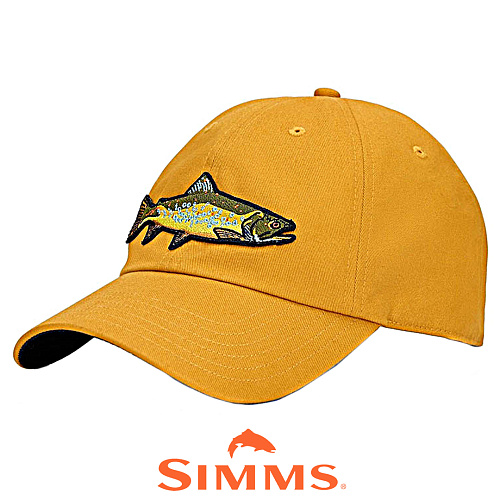Кепка Simms Single Haul Cap (Amaretto Rainbow Trout) 00